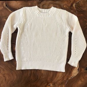 Everlane cable knit sweater